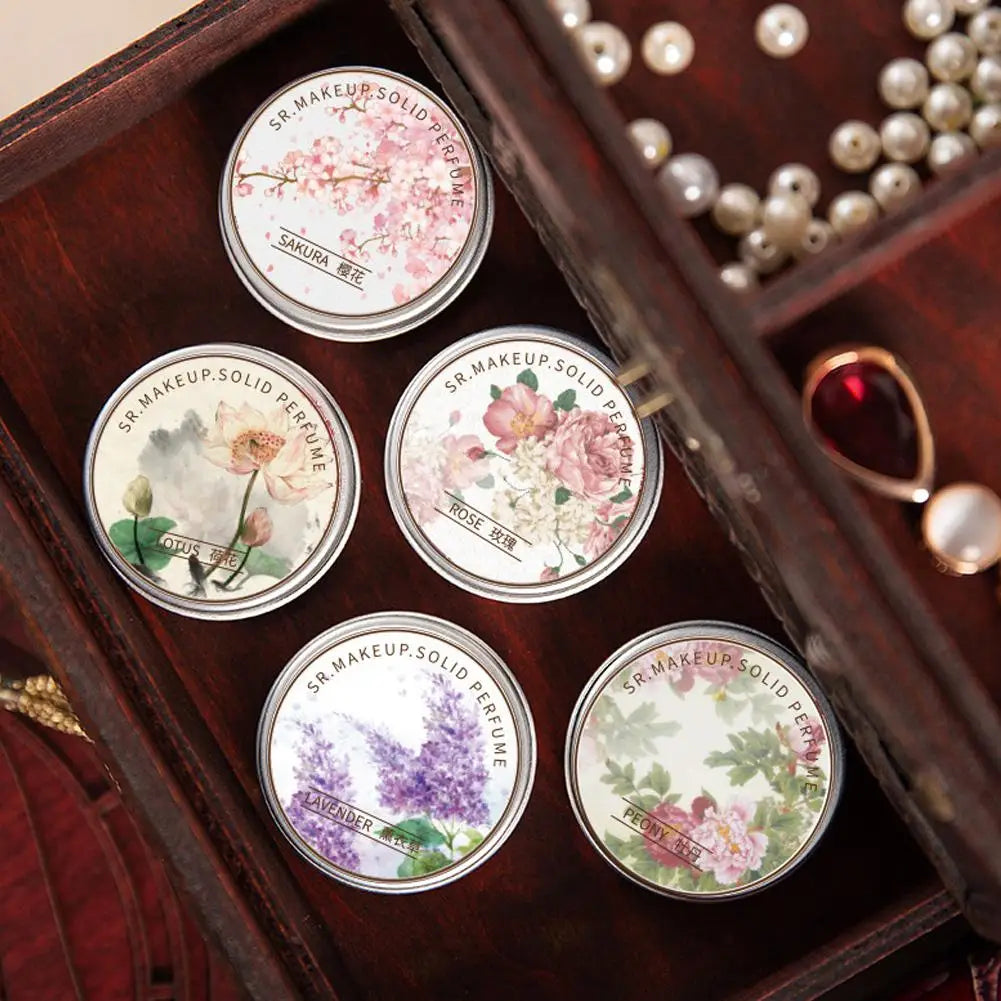 Portable Solid Balm For Women And Men, Refreshing Lasting Fragrance Deodorant, Pocket Size Solid Perfume For Dating, Daily Use Qme