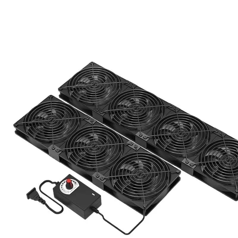 3000RPM Strong Wind Cooling Fan Controller BTC Mining Chassis Cabinet Qme
