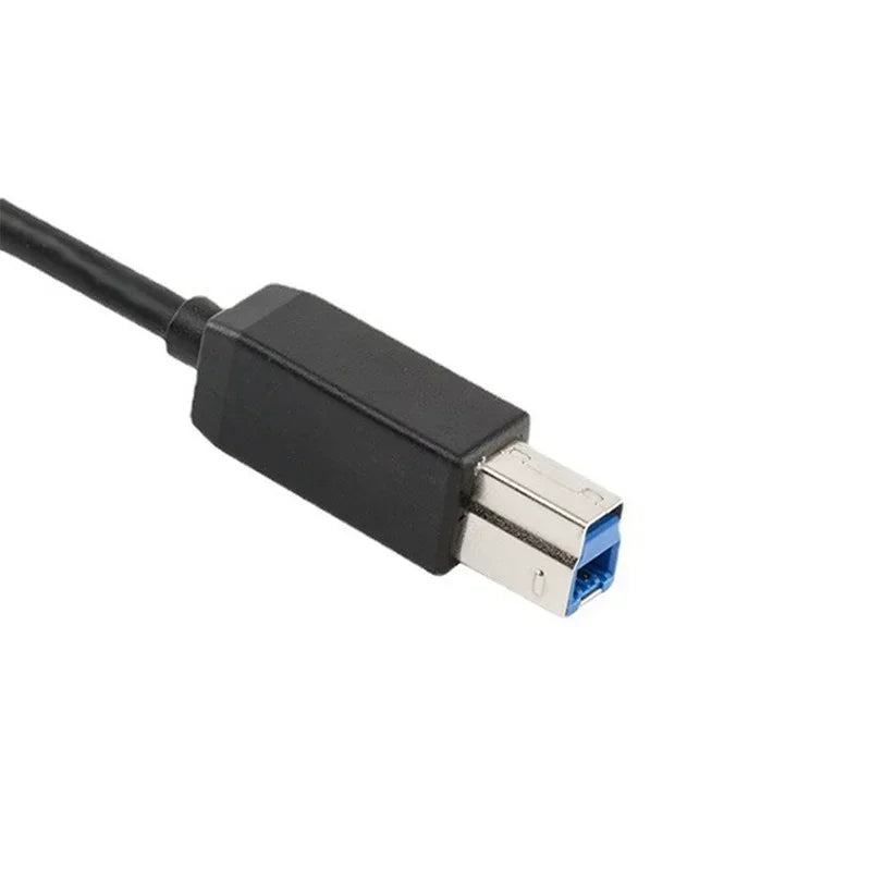2pcs USB 3.1 Type C To USB 3.0 BM Mobile Phone Tablet Notebook To Printer Cable USB-C To B Male Qme