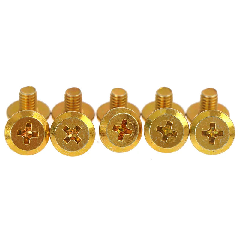 10x Hair Clipper Screwdriver Fixed Bit Screw Tool Two-hole Blade Qme Gold