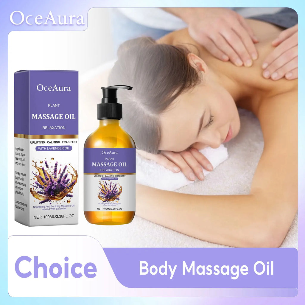 Pure Essential Oil Lavender Aromatic Body Moisturizing Skin Care Qme