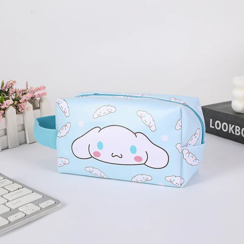 Japanese Sanrio Kuromi Cinnamoroll Cosmetic Bag Portable Travel Qme Cinnamoroll M