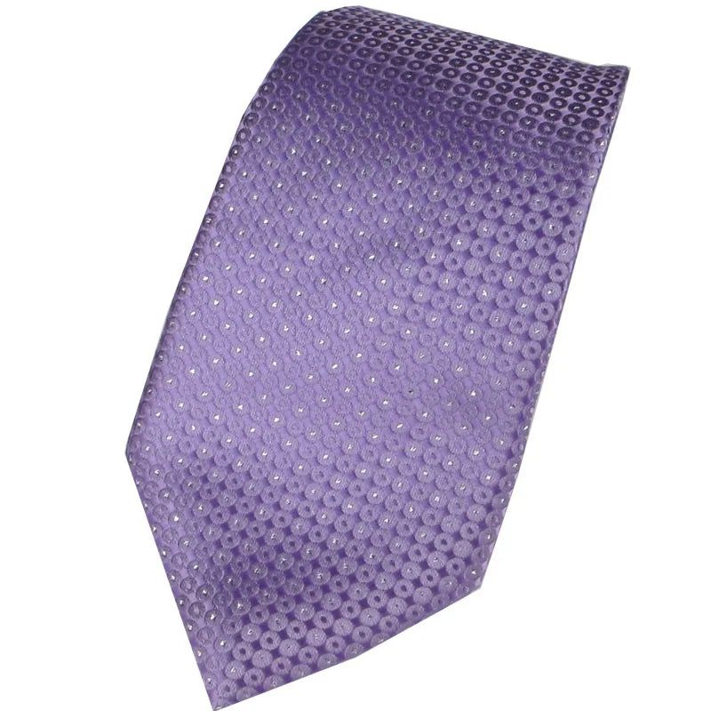 Purple Tie Norvety Floral Stripe Elegant Necktie Tuxedo Fashion Qme RT6