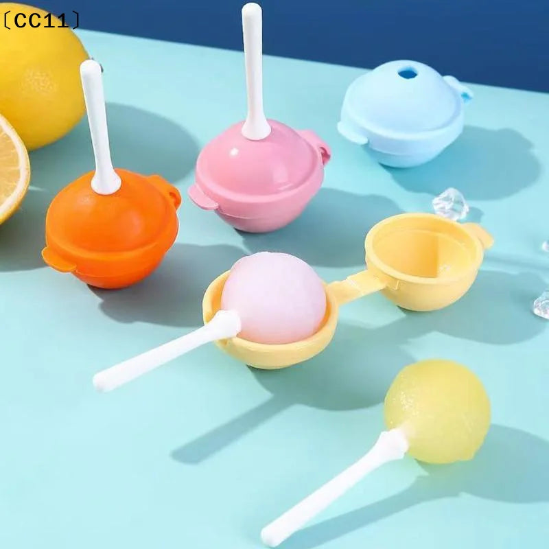 Silicone Popsicle Mold Lollipop Ice Tray Food Grade Reusable Qme Default Title