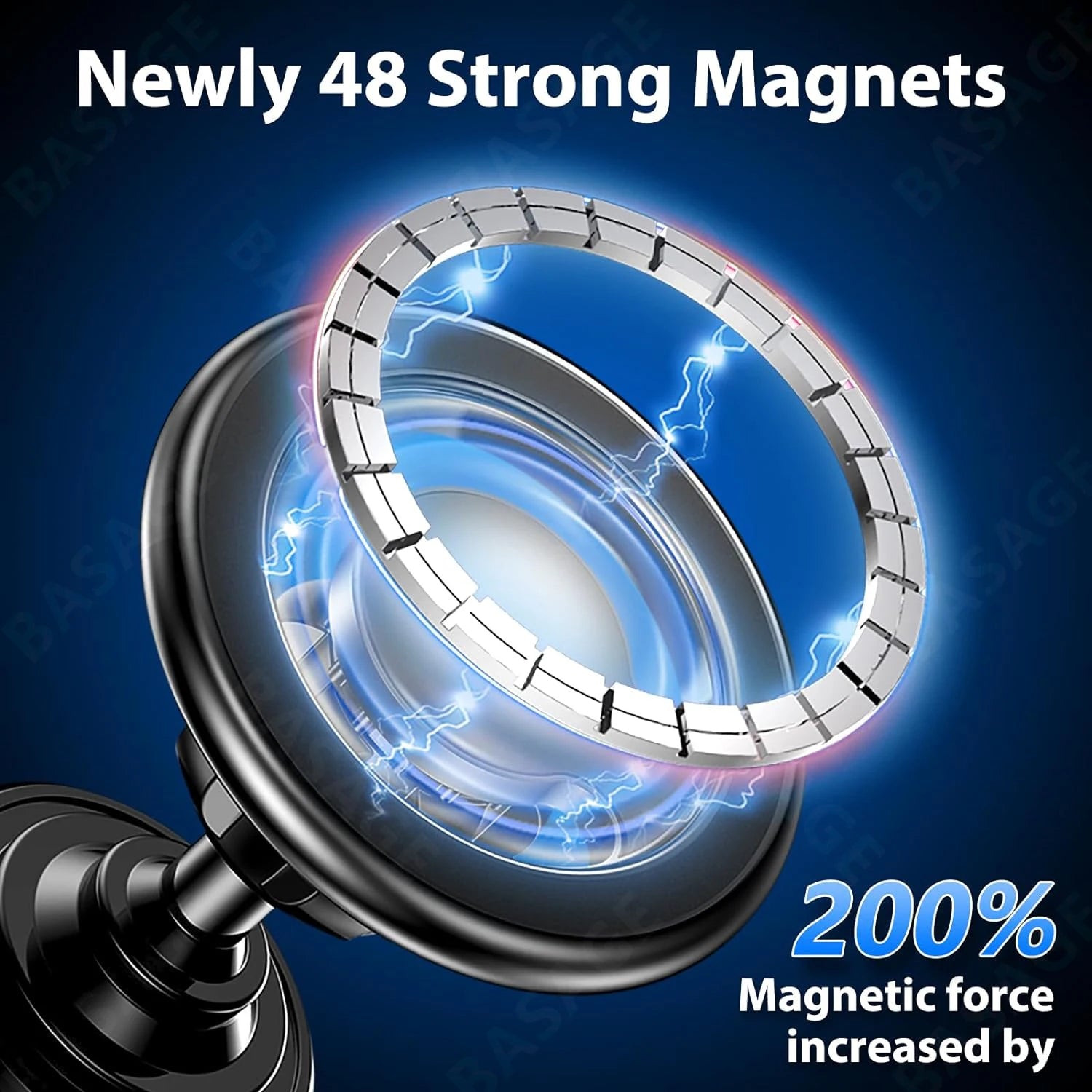 Magnetic Car Phone Holder Stand Magnet Car Mount Support GPS Mobile Bracket in Car For Macsafe iPhone 12 13 14 Samsung Xiaomi Qme