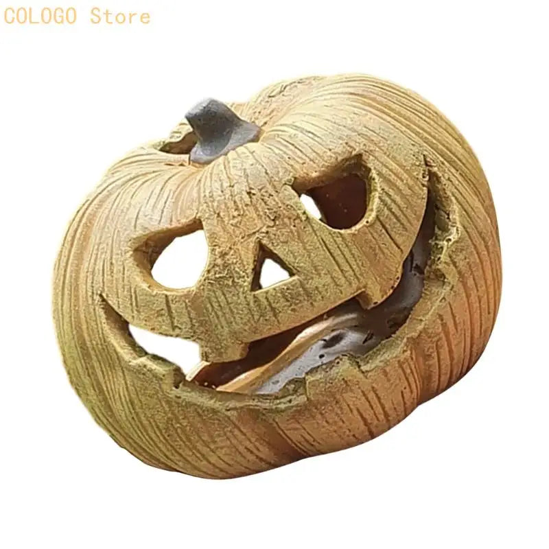 Pumpkins Fish Tanks Accessory Halloweens Ornaments Multiple Caves D0LD Qme