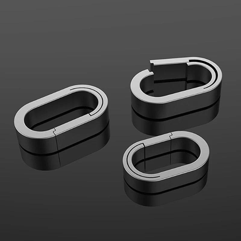 Connection Buckle Universal Joint Auxiliary Ring Titanium Alloy Mini Qme