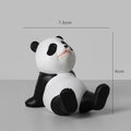Cute Creative Panda Figurines Interior Universal Cell Mobile Phone Qme A1