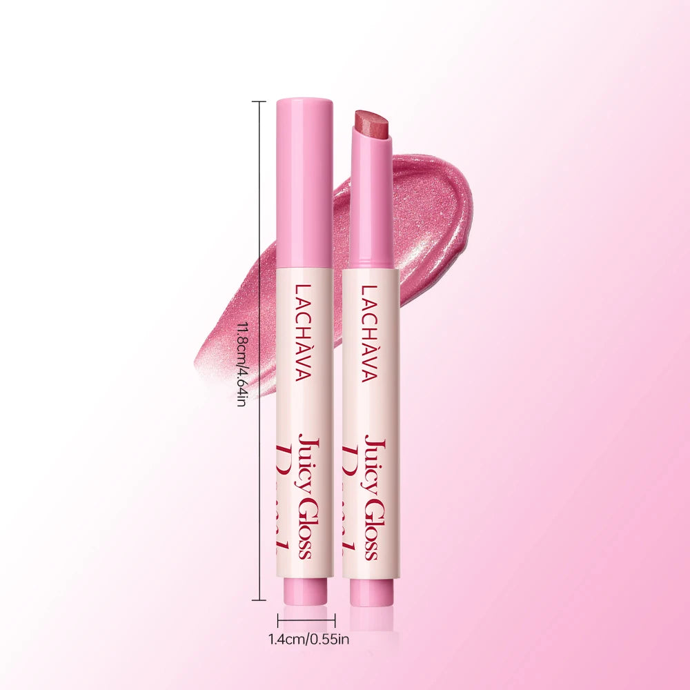 Shimmer Glitter Plumping Lip Gloss Long Lasting Hydrating Non-sticky Qme