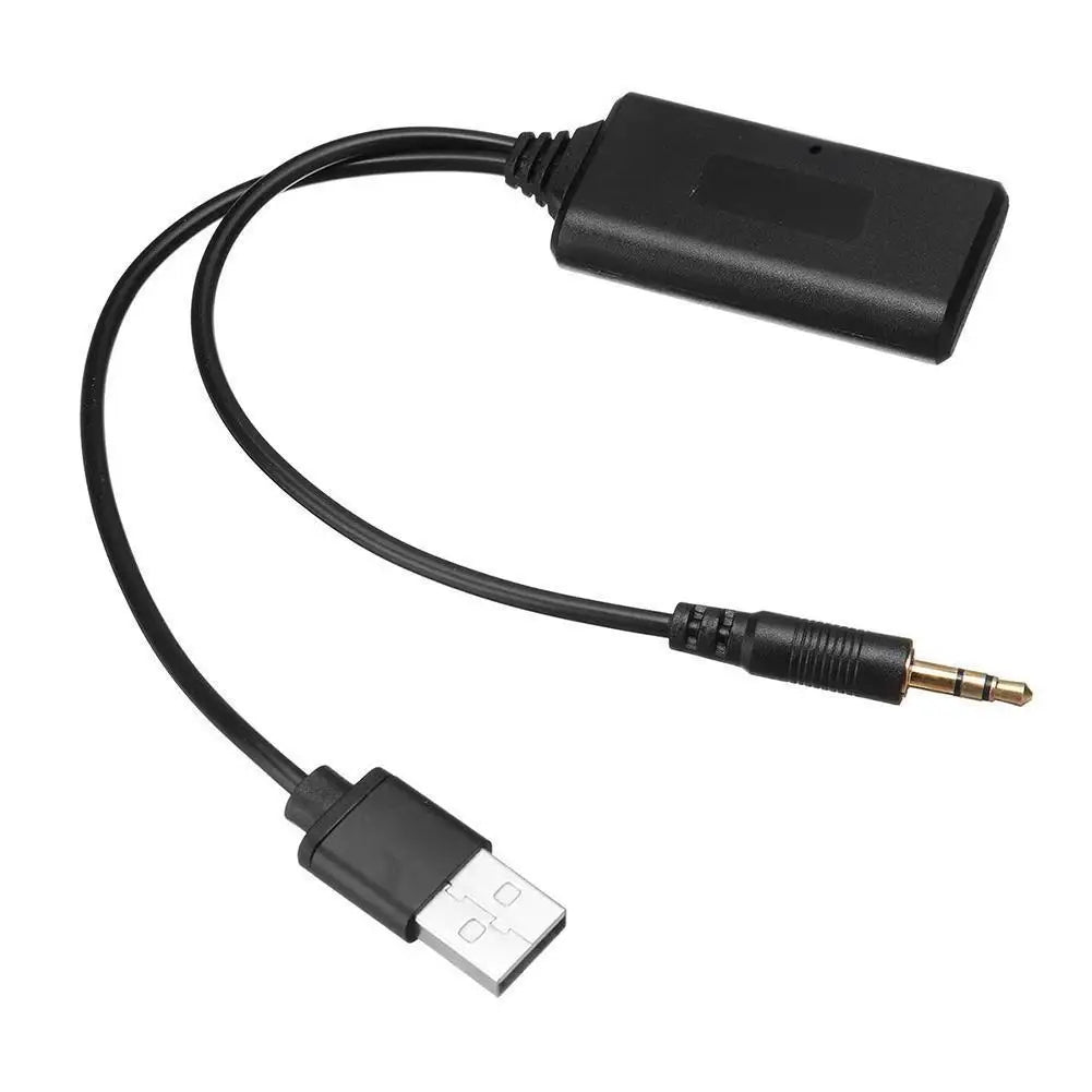 Bluetooth Radio Cable Adapter BMW E90 E91 E92 E93 Car AUX Music Audio Qme black