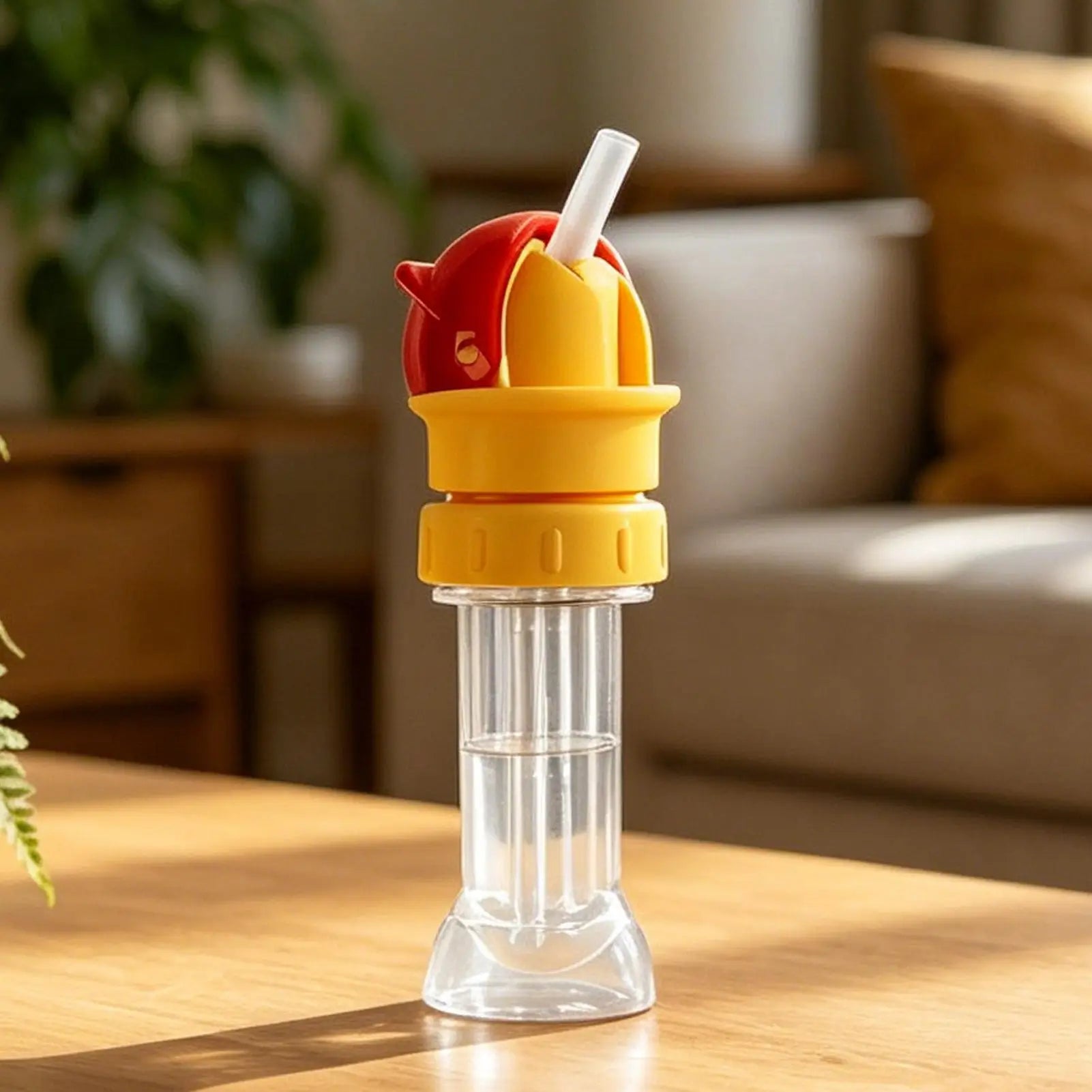 Water Bottle Cap Straw Universal Reusable Adapter Home Travel Car Qme