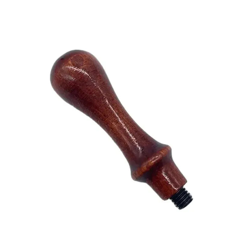 1 Pcs Lacquer Seal Wooden Handle DIY Handicraft Tool Retro Envelope Sealing Handle Wax Tool 8X2cm Roller Stamp Decoration Qme