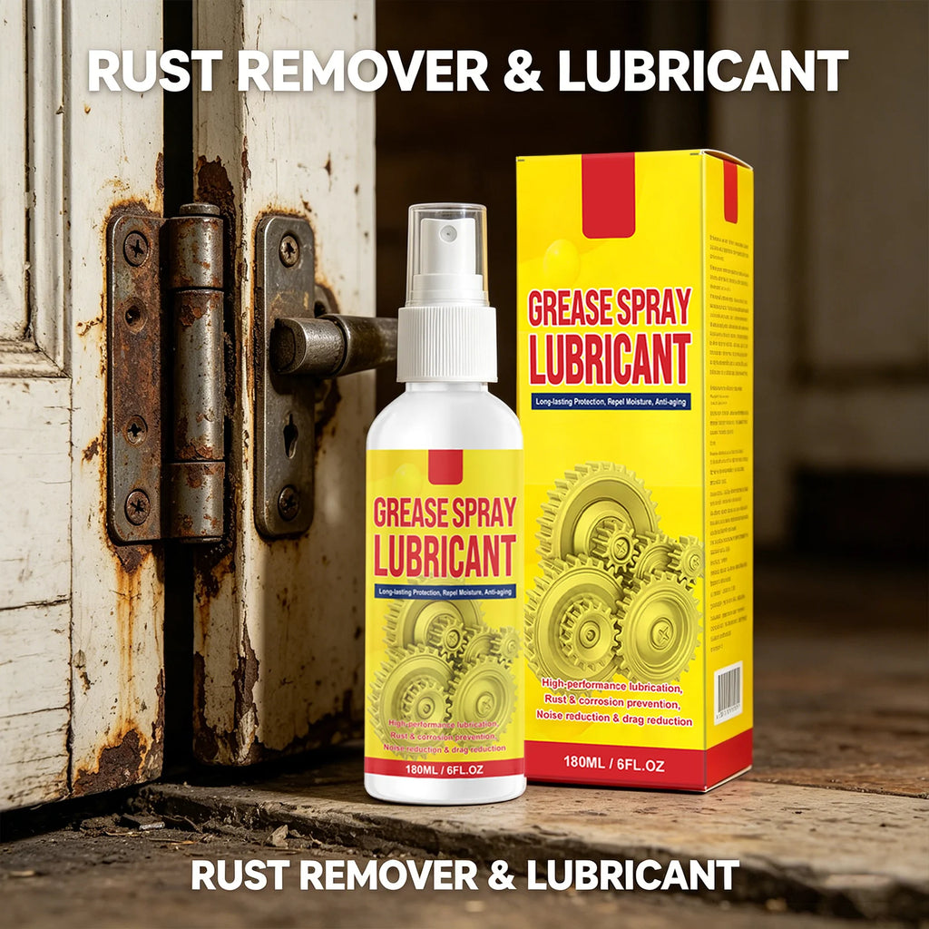 Multi-purpose Rust Remover Eliminate Rust Stains Reduces Friction & Noise Waterproof Long-Lasting Protection Rust Removing Spray Qme