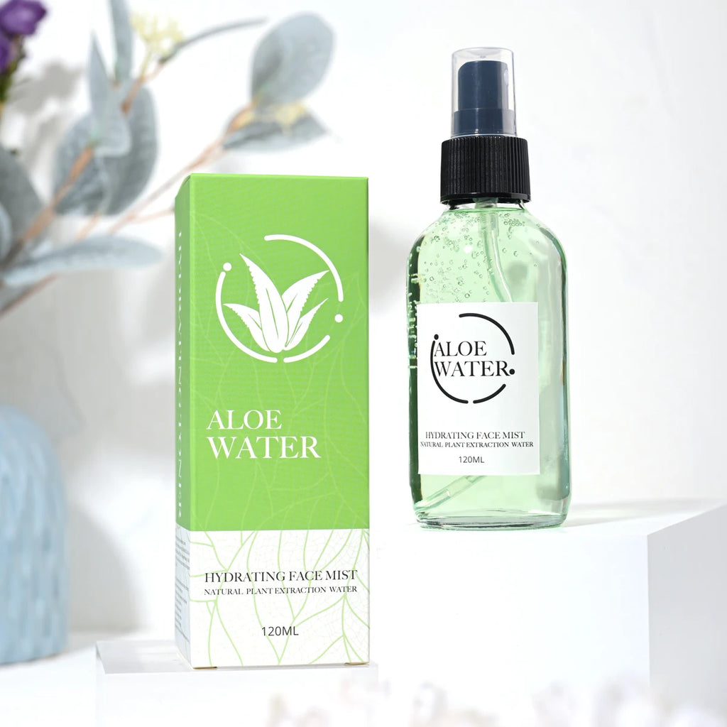 Aloe Vera Facial Moisturizing Toner Travel Holiday Plant Extract Qme