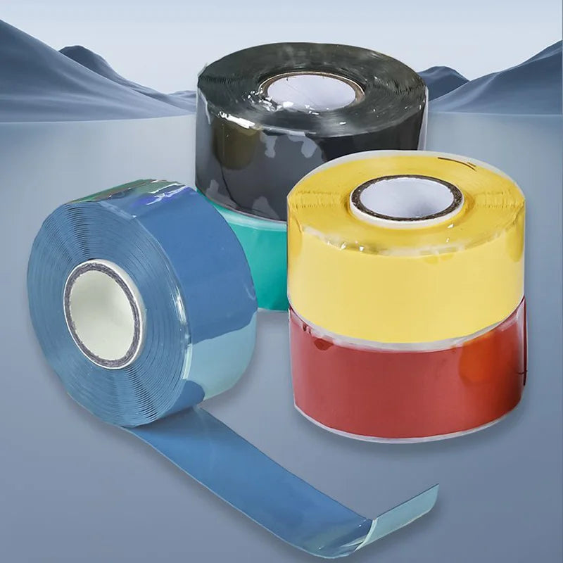 Silicone Self-Adhesive Waterproof Tape Insulation Flame Retardant Silicone High Temperature Resistant Water Pipe, Wire Qme