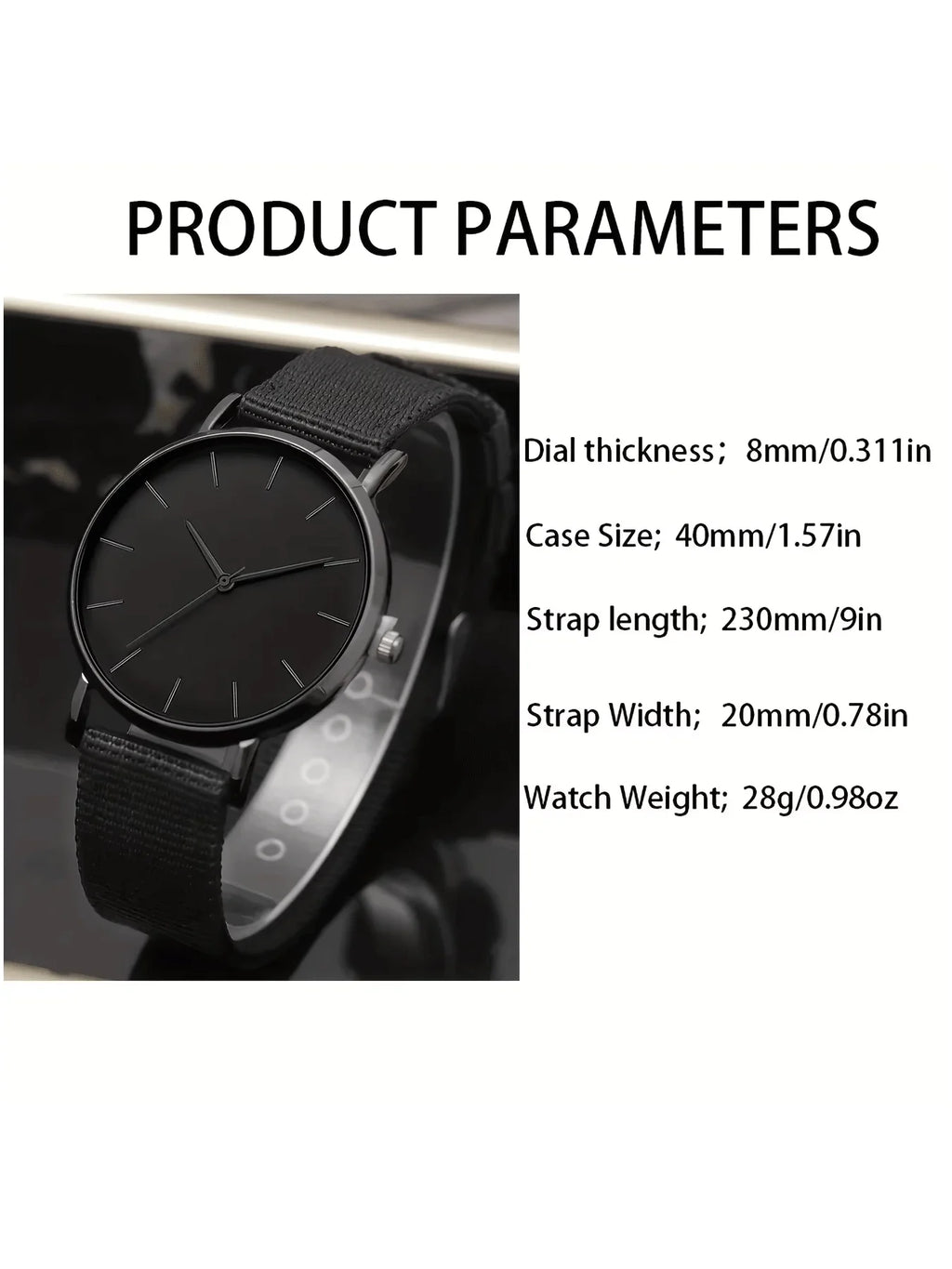 3-piece watch set, men's exquisite versatile watch, fashionable quartz watch, simple temperament watch set Qme