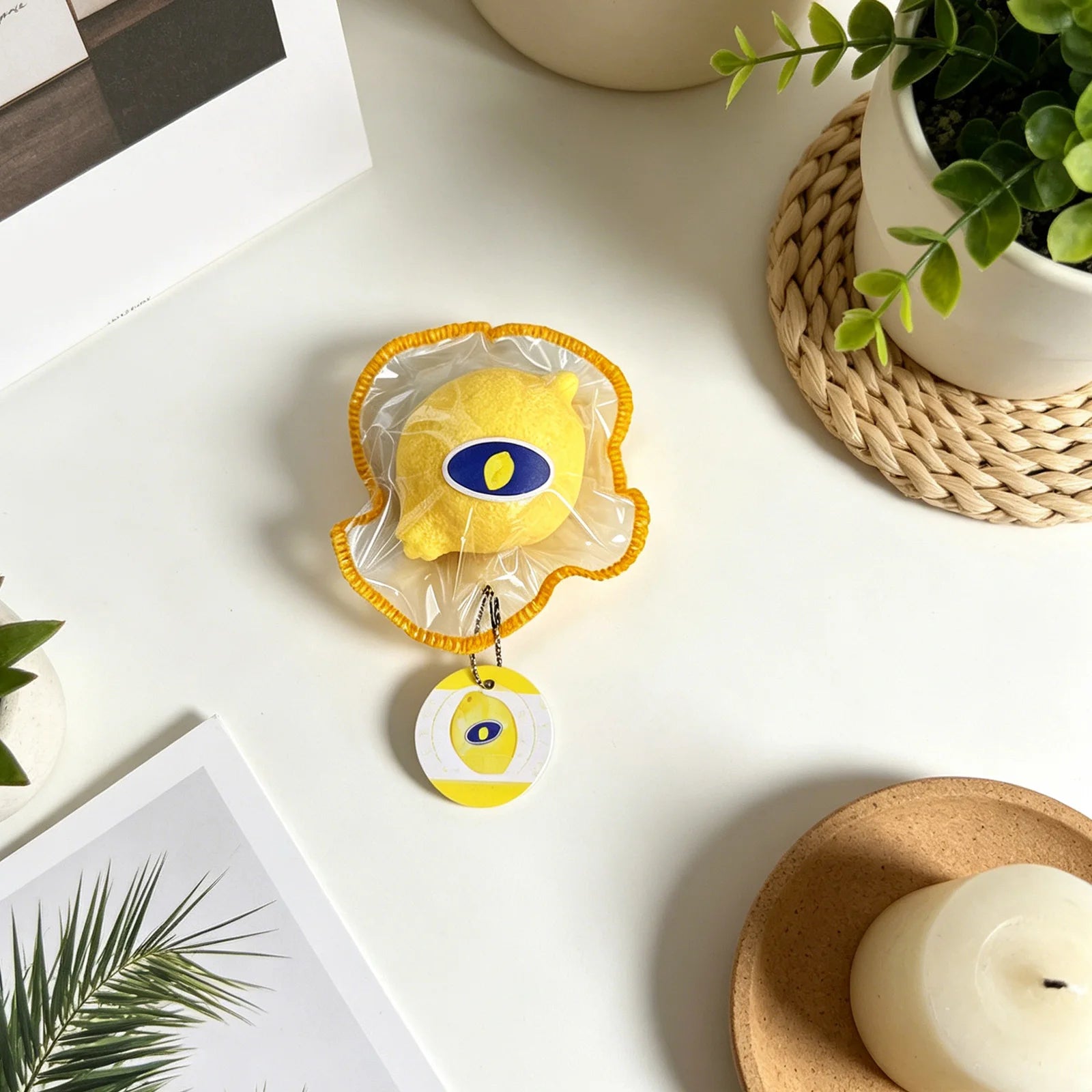 Simulation Lemon Slow-rising Squeezeable Toy Soft Pinch Decompression Fidget Toy Fun Holiday Party Gift Qme