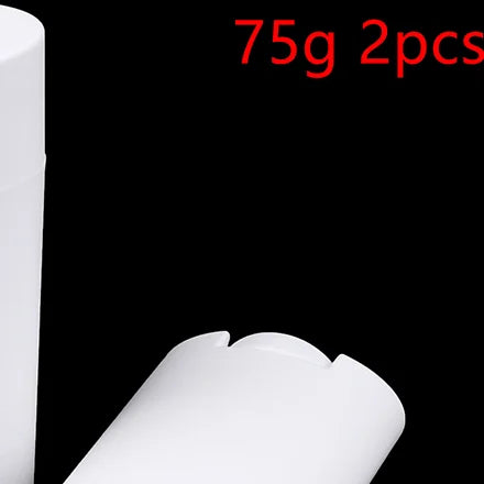 PP Empty Deodorant Containers Refillable Plastic Twist-up Bottle DIY Qme