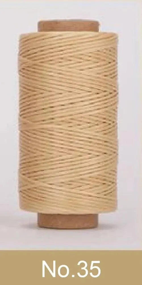 30M Flat Waxed Thread Cord Leather Sewing DIY Handicraft Tool Hand