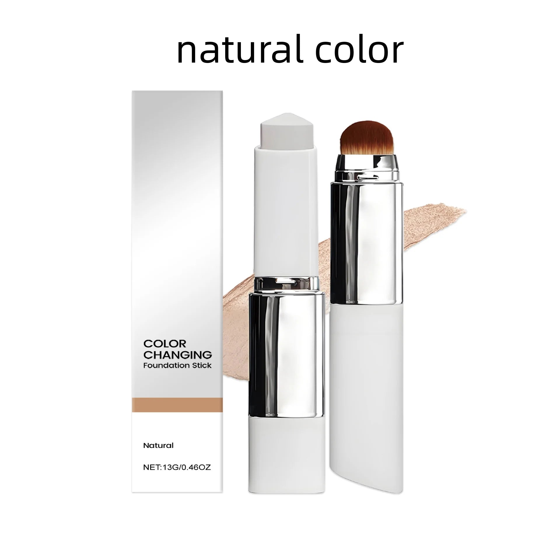 1/3 pcs mix 2-in-1 Foundation Stick Lightweight Hydrating Brightening Moisturizing Foundation Concealer Makeup Qme 1pcs natural color
