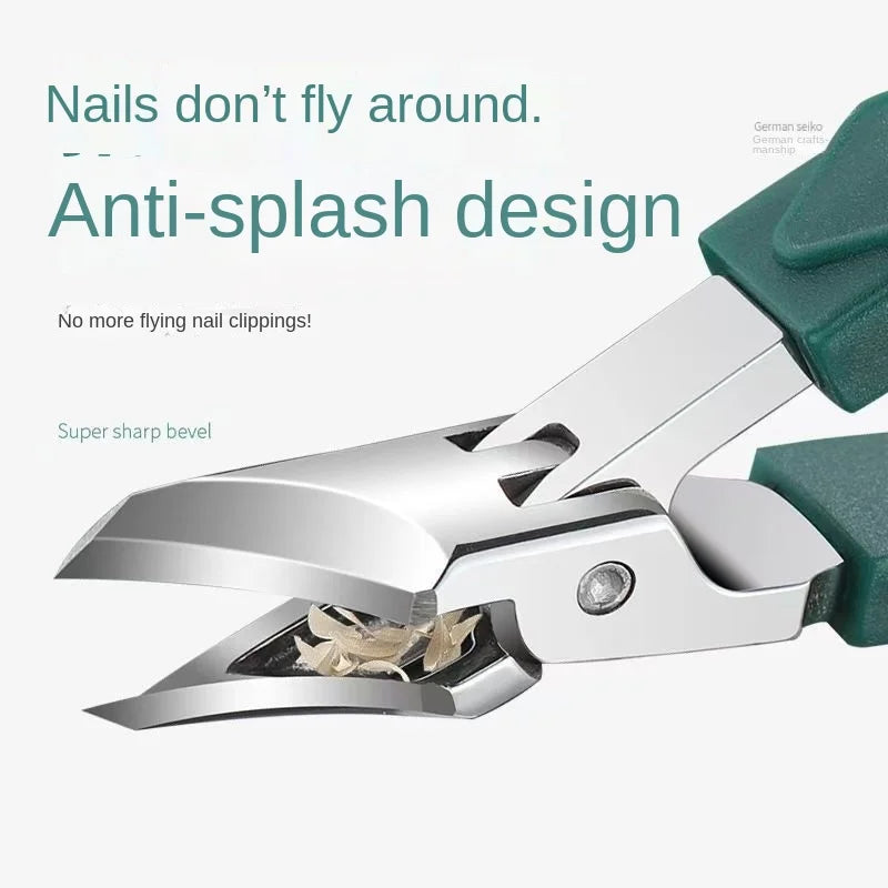 Toenail Clipper Ingrown Thick Toenails Trimmer Professional Qme
