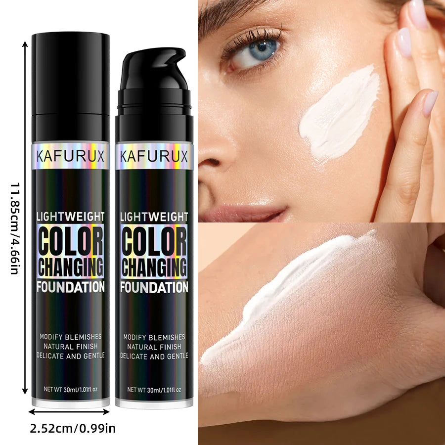 Magic Changing Foundation Liquid Soft Matte Long Lasting Hydrating Qme