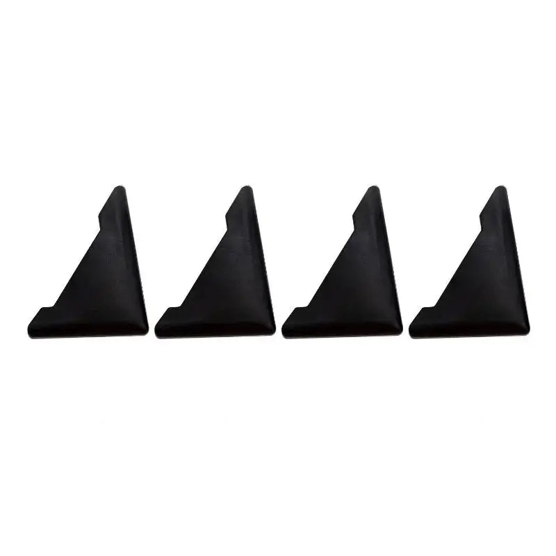 TPR Car Door Corner Cover Bumper Crash Protector Anti-crash Qme Black