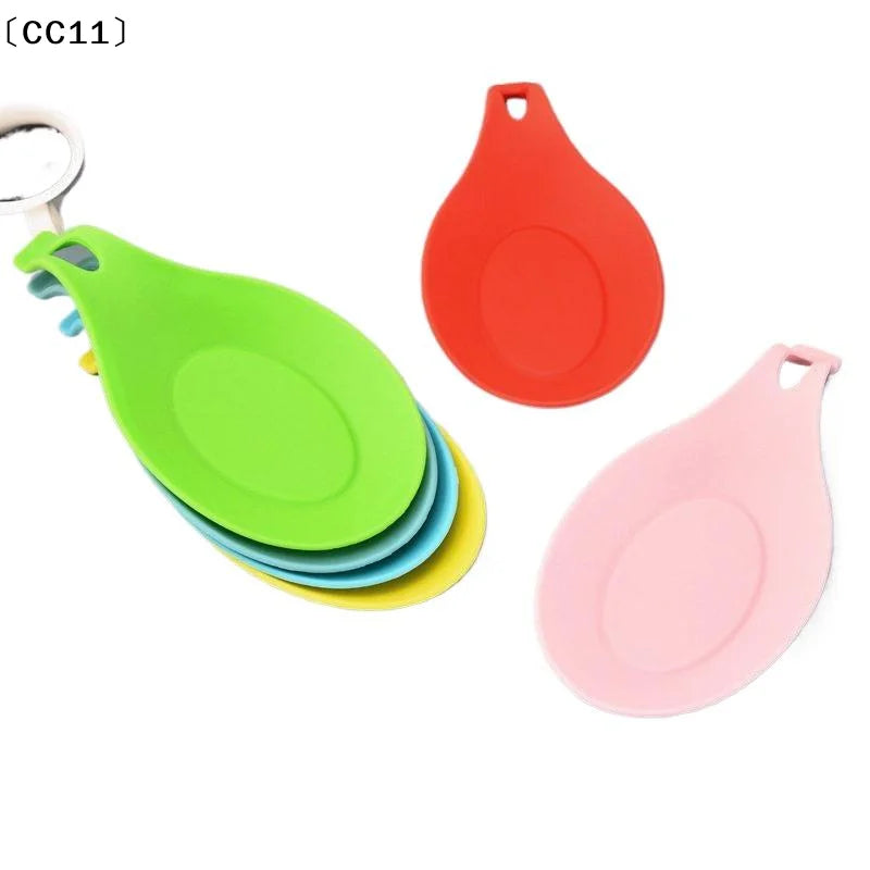 Spoon Rest Large Ceramic Holder Heat-resistant Cooking Coffee Qme