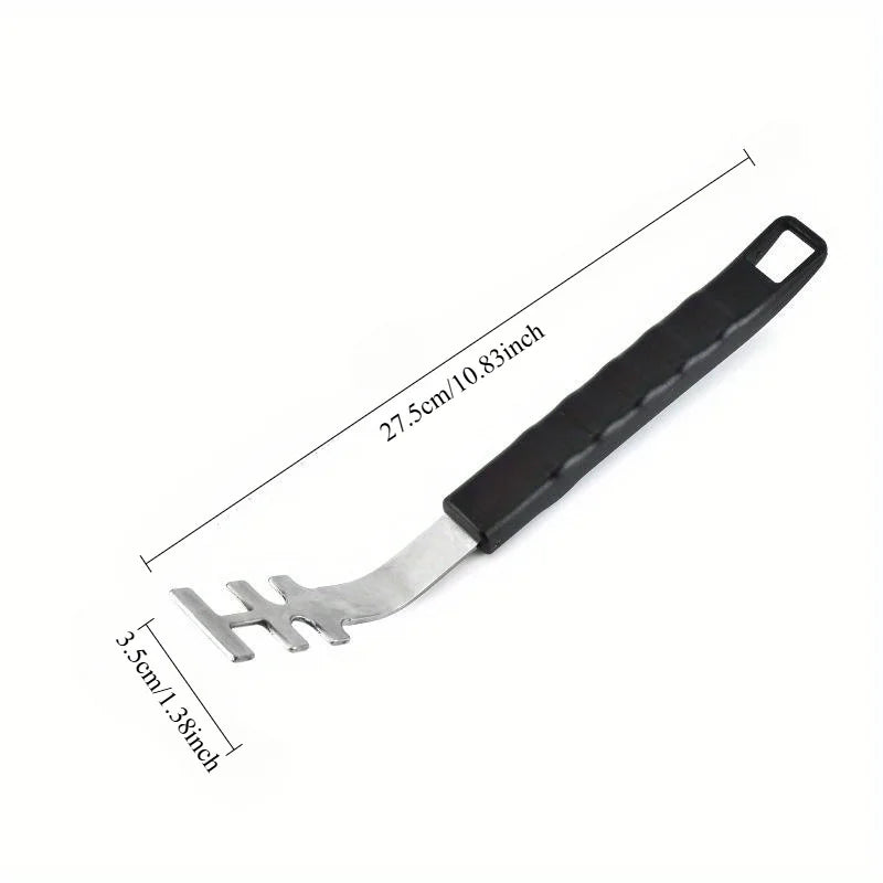 Anti-scald Grill Grate Lifter Heat-resistant Cooking Tool Accessories Qme A