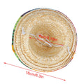 Party Straw Hats Dogs Hat Mini Pet Sombrero Cat Sun Beach Qme Default Title