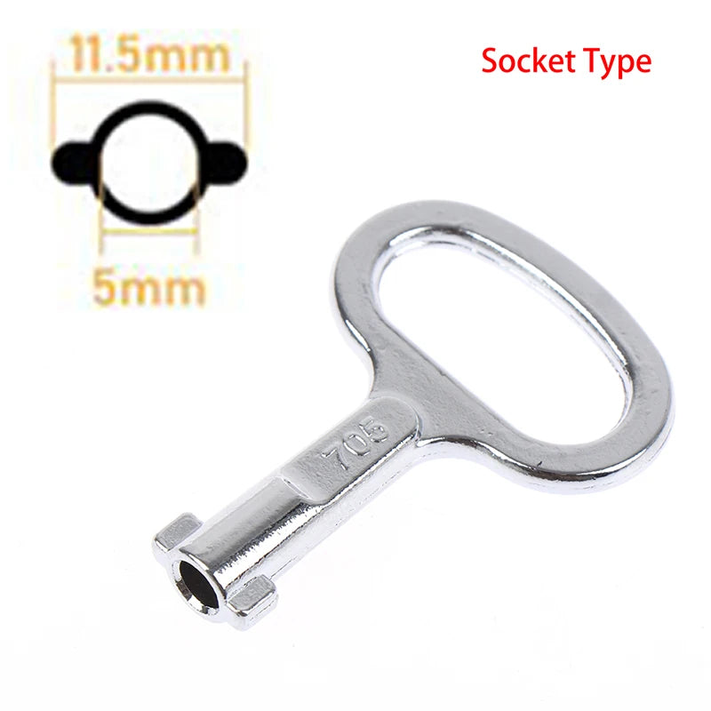 Panel Lock Key Universal Wrench Triangle Socket Electrical Cupboard Qme Socket Type
