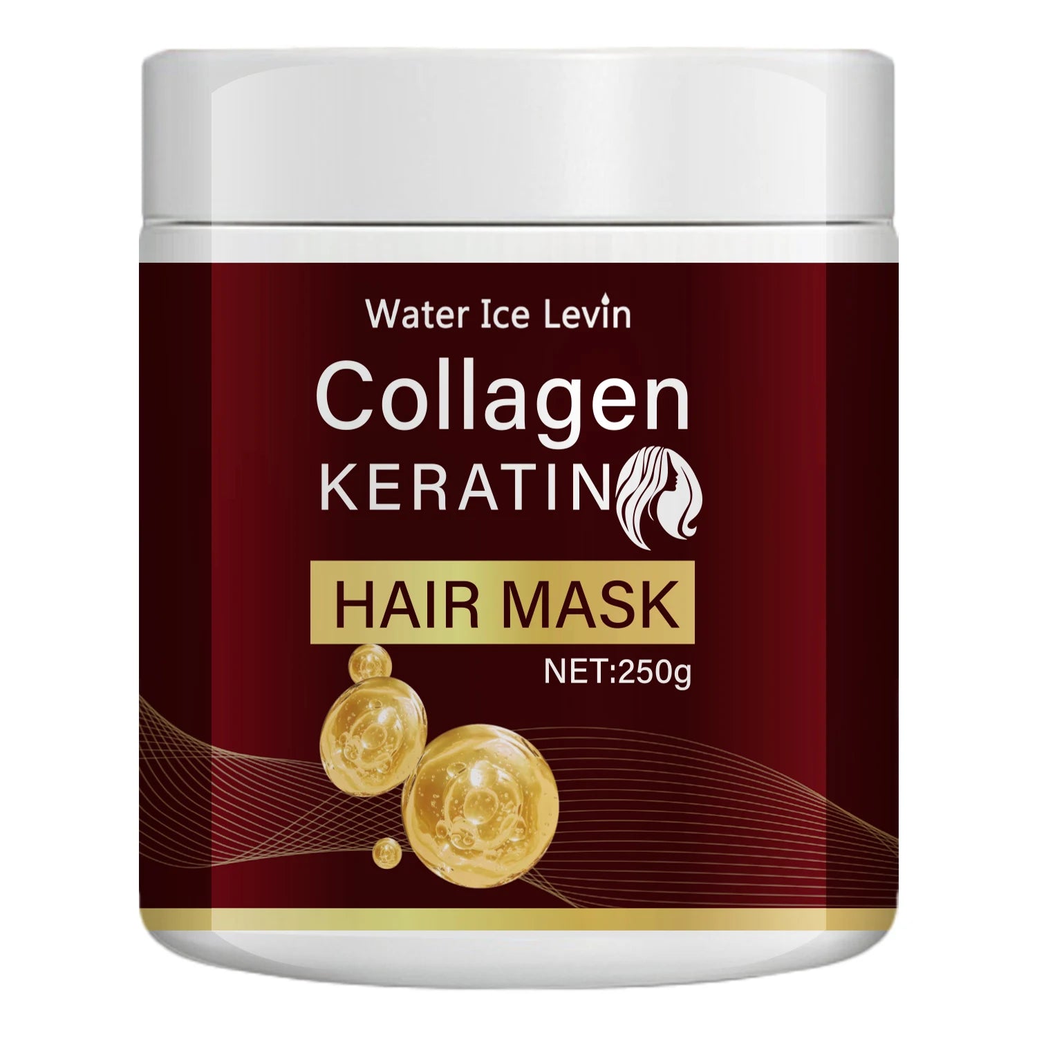 Collagen Keratin Hair Mask, Deeply Nourishes Dry and Damaged Hair, Enhances Elasticity—Rich in Moroccan Argan Oil, Deeply Moisturizes and Softens Qme