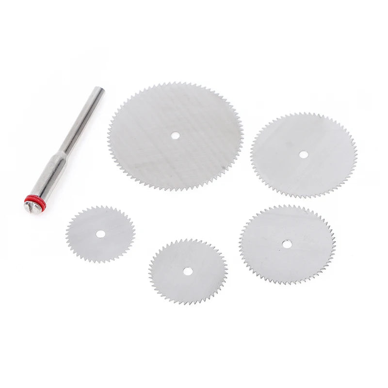 Stainless Steel Slice Metal Cutting Disc With 1 Mandre For Rotary Tools 16 18 22 25 32mm Cutting Disc Hand Tools Qme