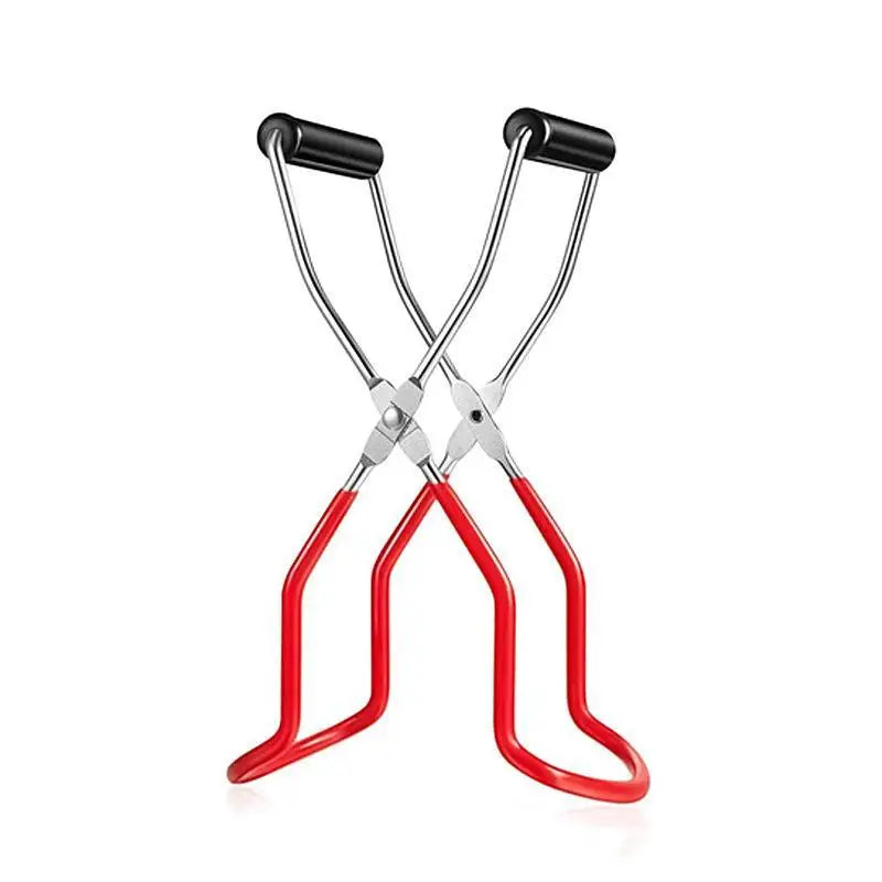 Magnetic Jar Lid Lifter Bubble Popper Measuring Marks Home Canning Qme can clamp Red