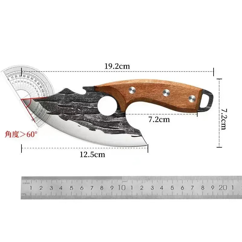 2026 Kitchen Pick Bones Dedicated Knife Hand-forged Meat Cutting Qme