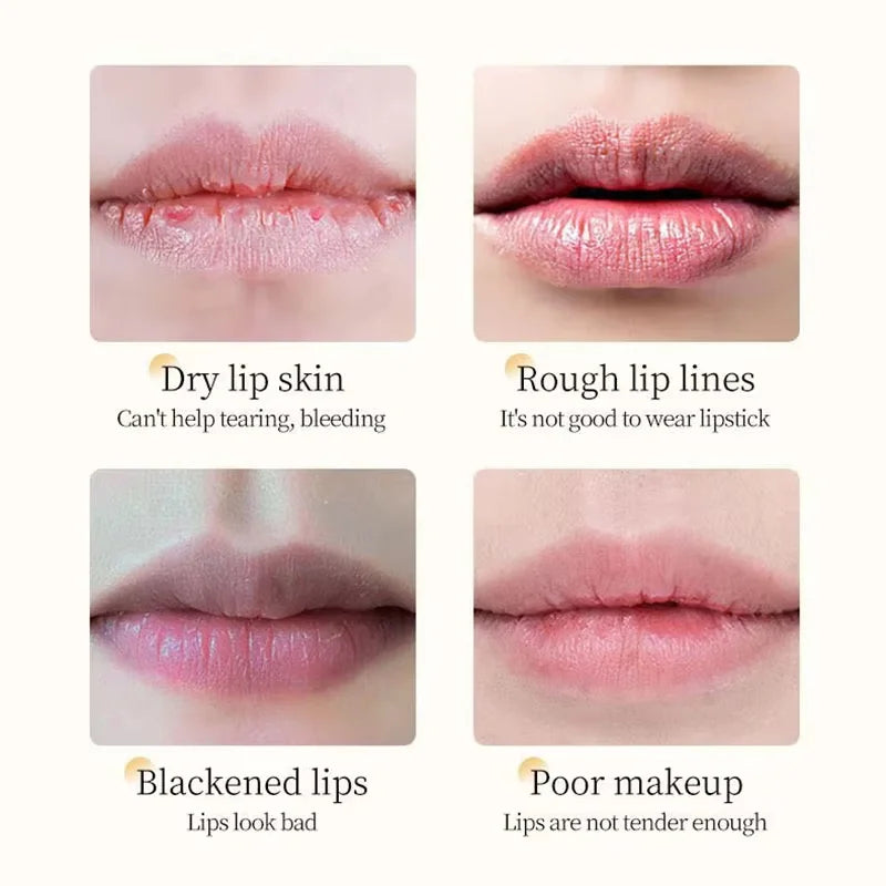 BIOAOUA Vitamin E Honey Lip Balm Moisturizing Anti Cracking Nourishing Nourishing Lipstick Lips Skin Care Products Qme