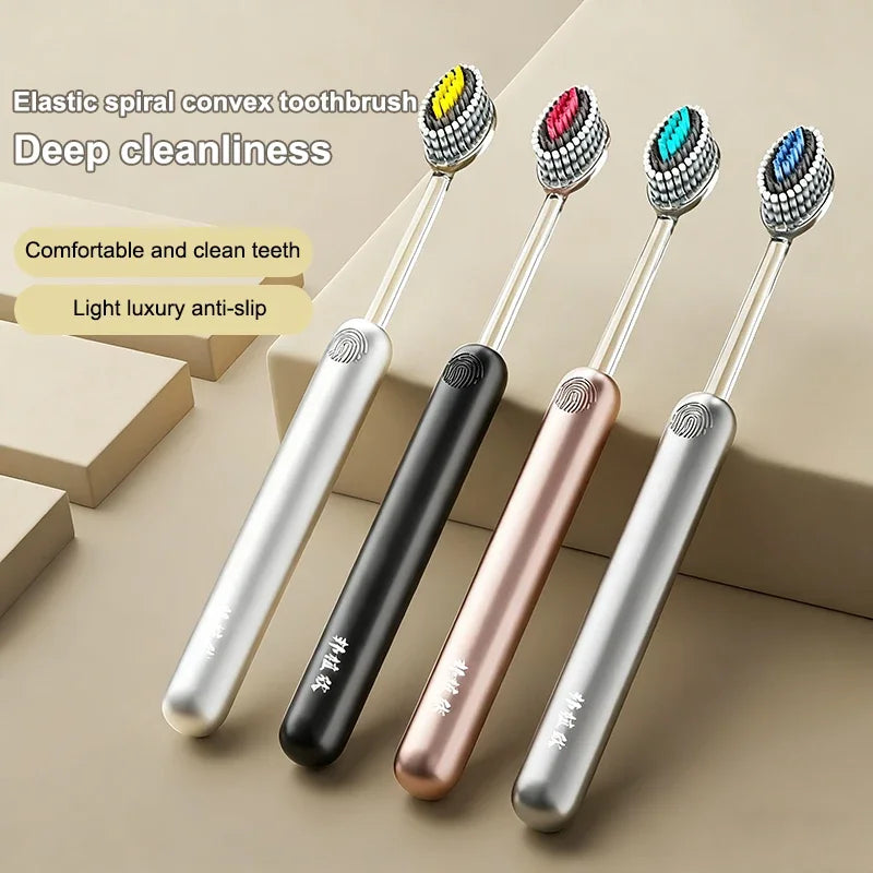 Whole Mouth Clean Toothbrush Ultra-fine Soft Hard Bristle Adults Qme