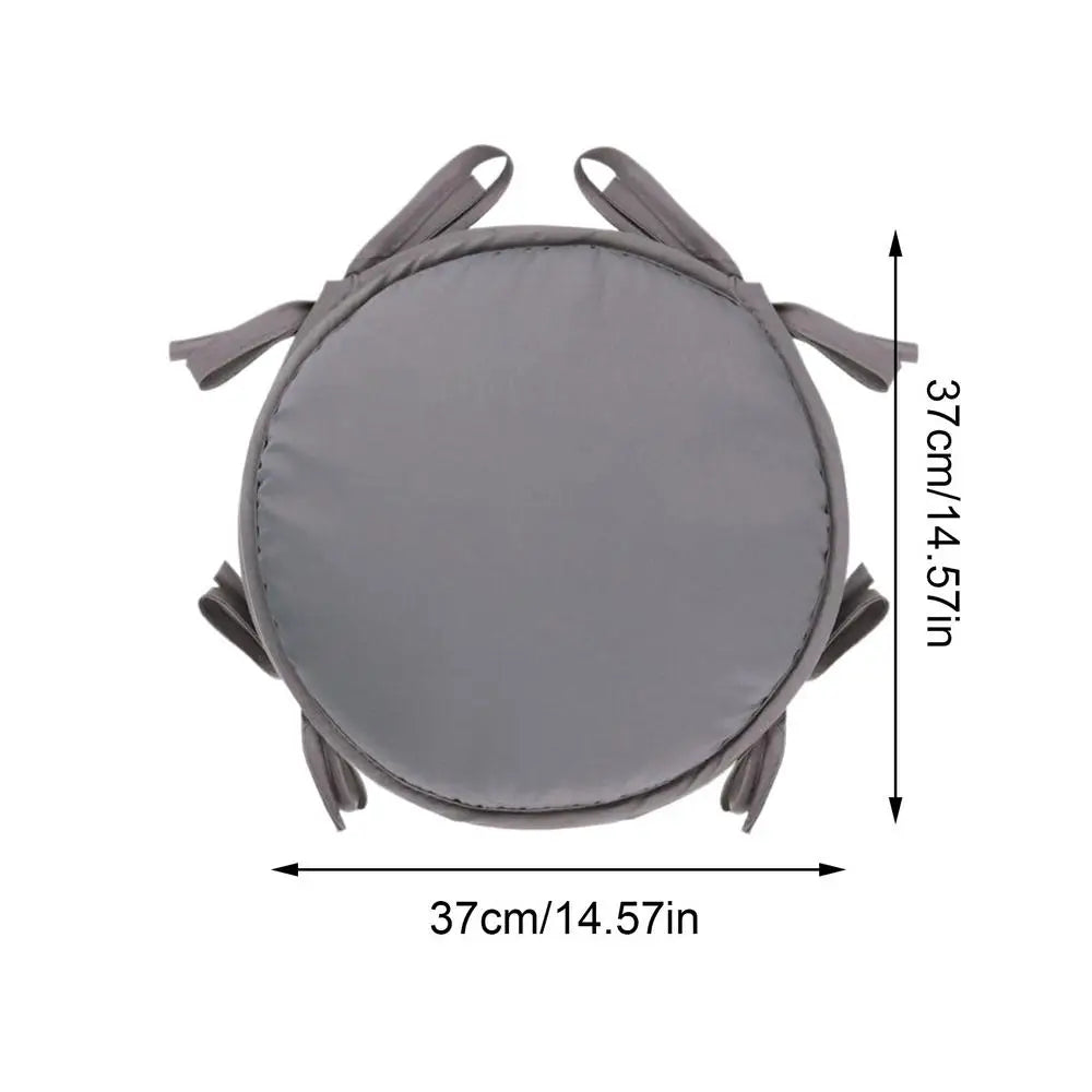 Outdoor Bistro Chair Cushions 4 Round Cushion Ties Circular Seat Pad Qme Grey China Mainland