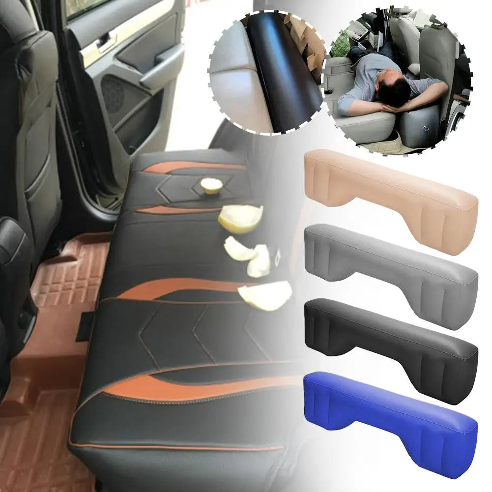 Car Travel Bed Inflatable Bed Back Seat Inflable Air Mattress Accessories Car Interior Self-driving Camping Accessories Qme