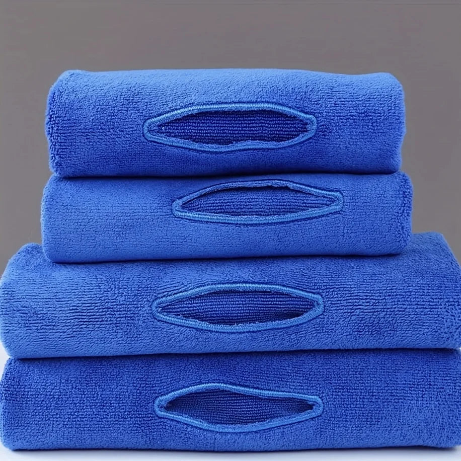 Floor Scrubbing Cloth with Perforations for Mopping Qme
