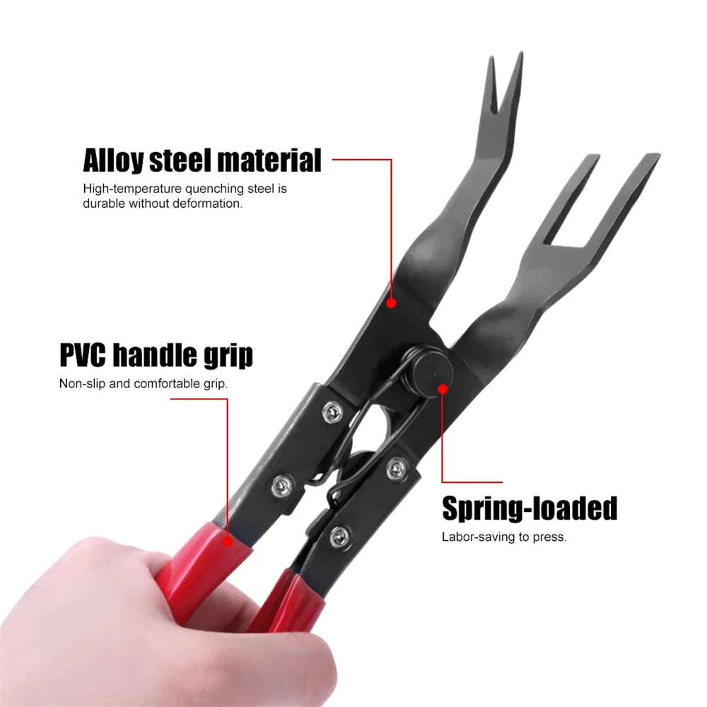 Car Headlight Repair Installation Tool Trim Clip Removal Pliers Van Door Panel Fascia Dash Upholstery Remover Tool New Qme