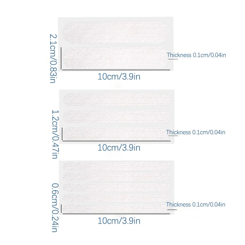 Sterile 2 3 5 Strip Adhesive Surgical Tape Wound Closure Breathable Qme