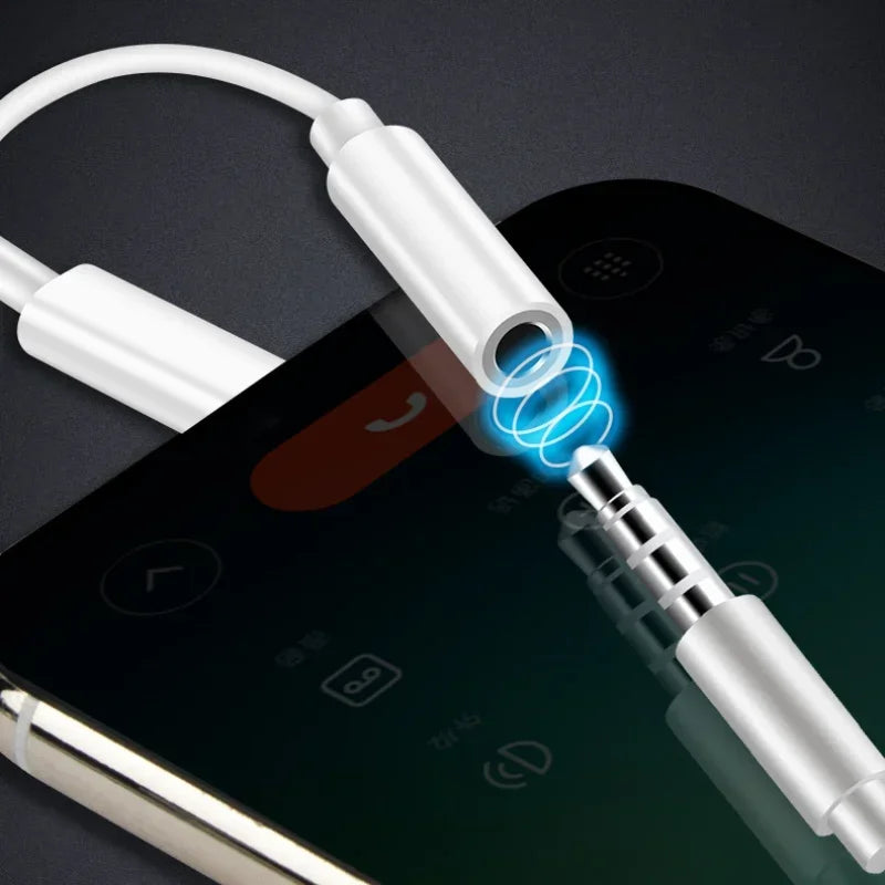5pcs USB C To 3.5 Mm Headphone Adapter for Xiaomi Samsung C Type 3.5 Jack Headphone Audio Auxiliary Cable for Samsung Note10 Qme