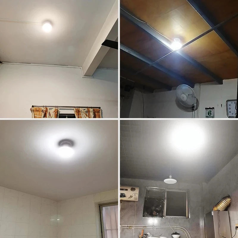 LED Bulb E27 Lamp Bright 20W 220V UFO Leds Lights Indoor White Qme