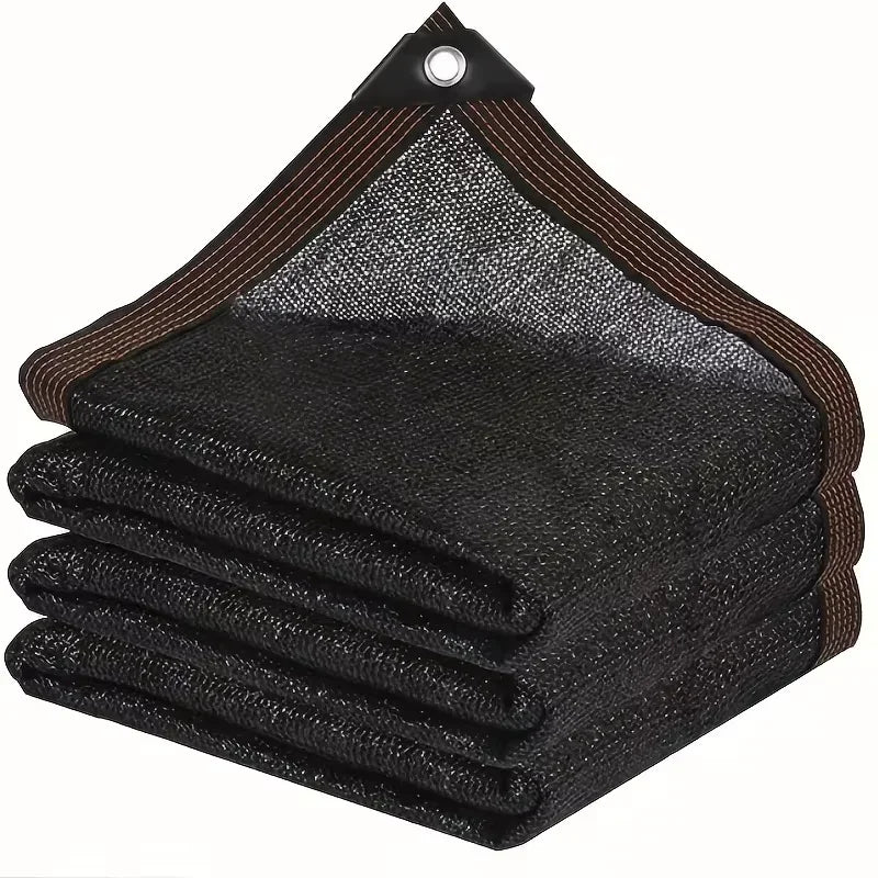 30%~90% Shading Anti-UV Black HDPE Sunshade Net Greenhouse Garden Succulent Plants Cover Netting Swimming Pool Sun Shade Net Qme 2Mx3M