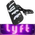 LED Signal Light Taxi Lamp Lyft Logo USB Cab Panel Indicator Lights Qme ONE SIZE