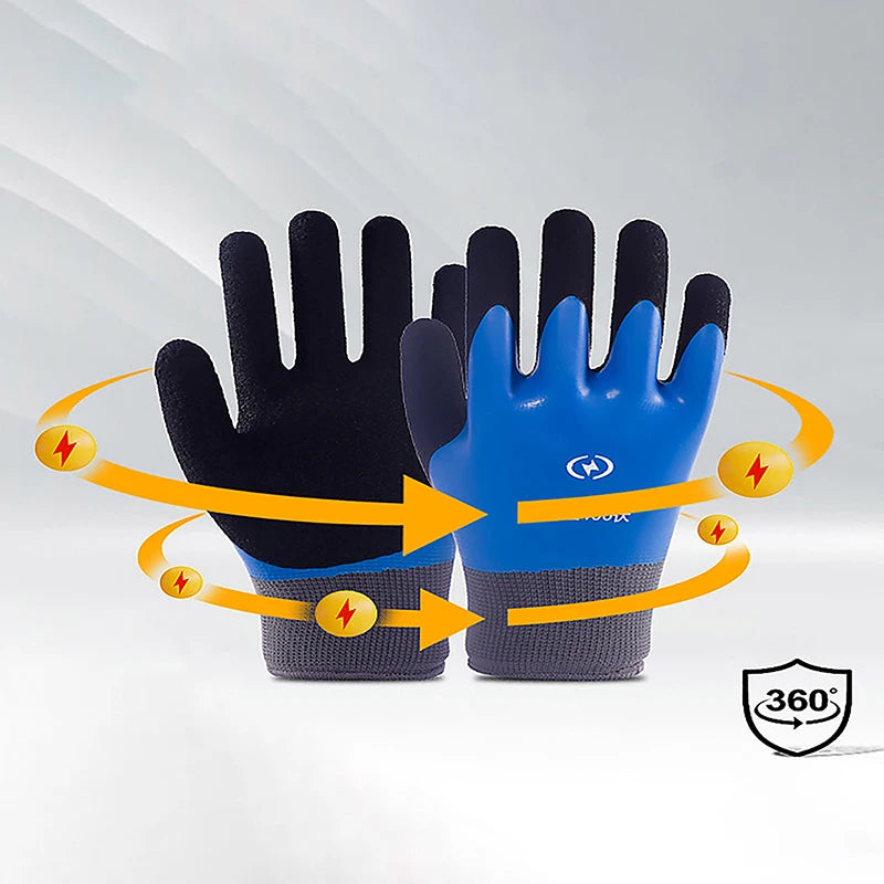 Insulating Gloves Anti-electricity Security Protection Rubber Qme