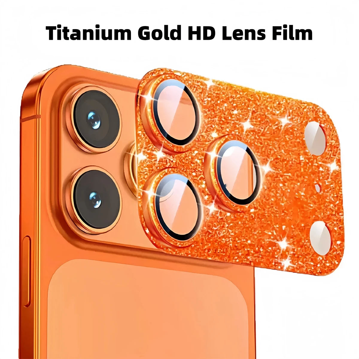 Luxurious Shiny Camera Lens Protective Film Suitable Liphone 17 Max Qme