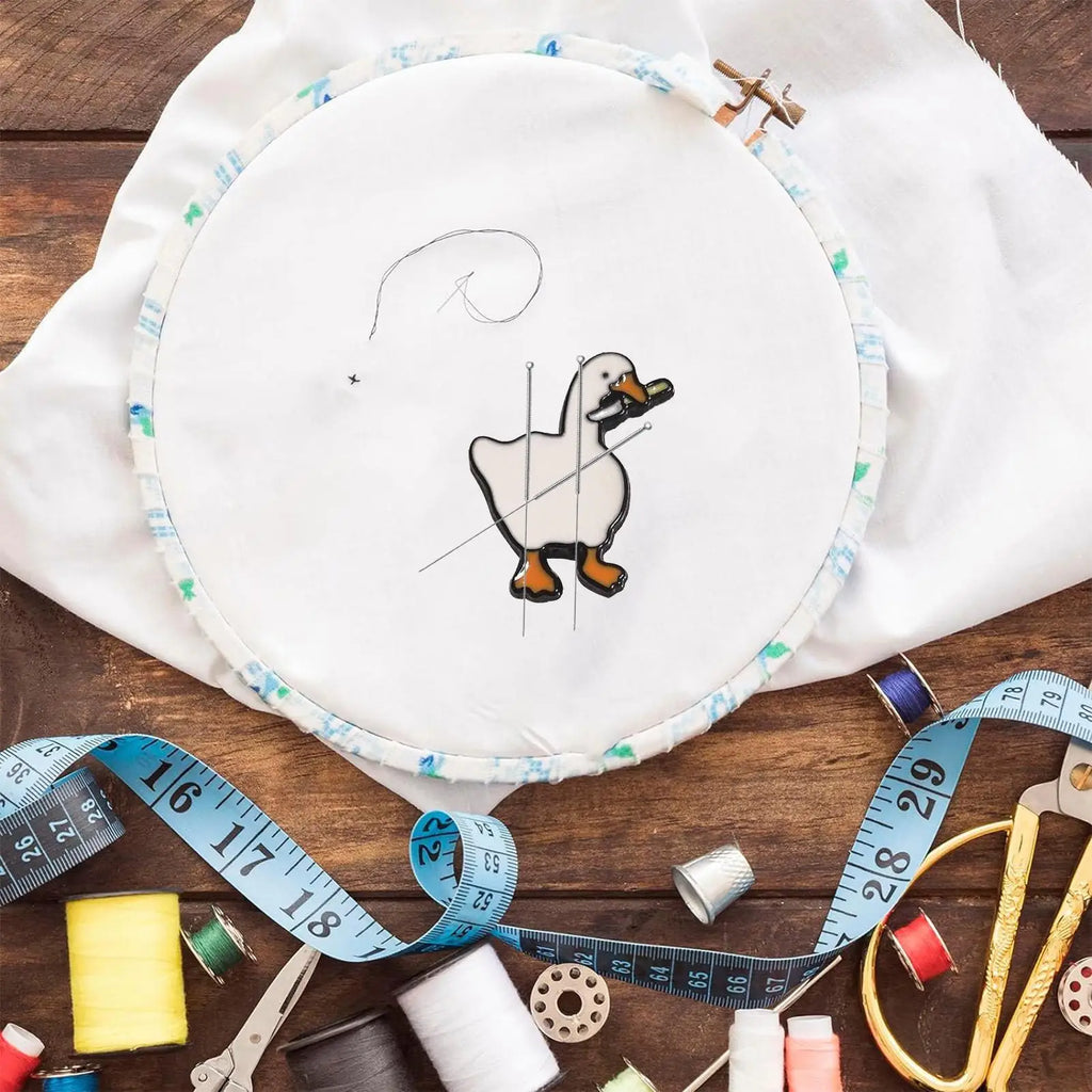 Cute Sewing Needle Minder Duck Shaped Quilting Pin Minder Cute Animal Shape Quilting Needle Minder For Quilter Tool Embroidery Qme