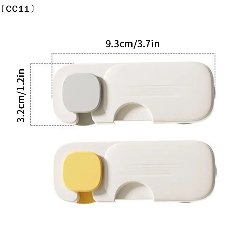 Baby Anti-pinch Hand Cabinet Door Buckle Home Refrigerator Lock Qme